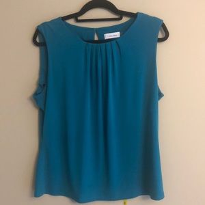 XL teal top